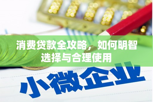 泗礁消费贷款全攻略，如何明智选择与合理使用