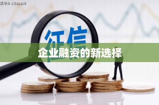 泗礁企业融资的新选择
