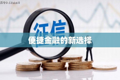 泗礁便捷金融的新选择
