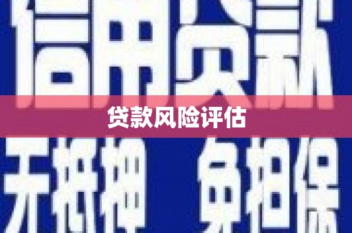 泗礁贷款风险评估