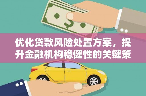 泗礁优化贷款风险处置方案，提升金融机构稳健性的关键策略