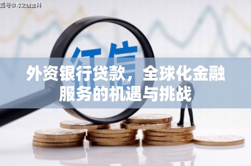 泗礁外资银行贷款，全球化金融服务的机遇与挑战